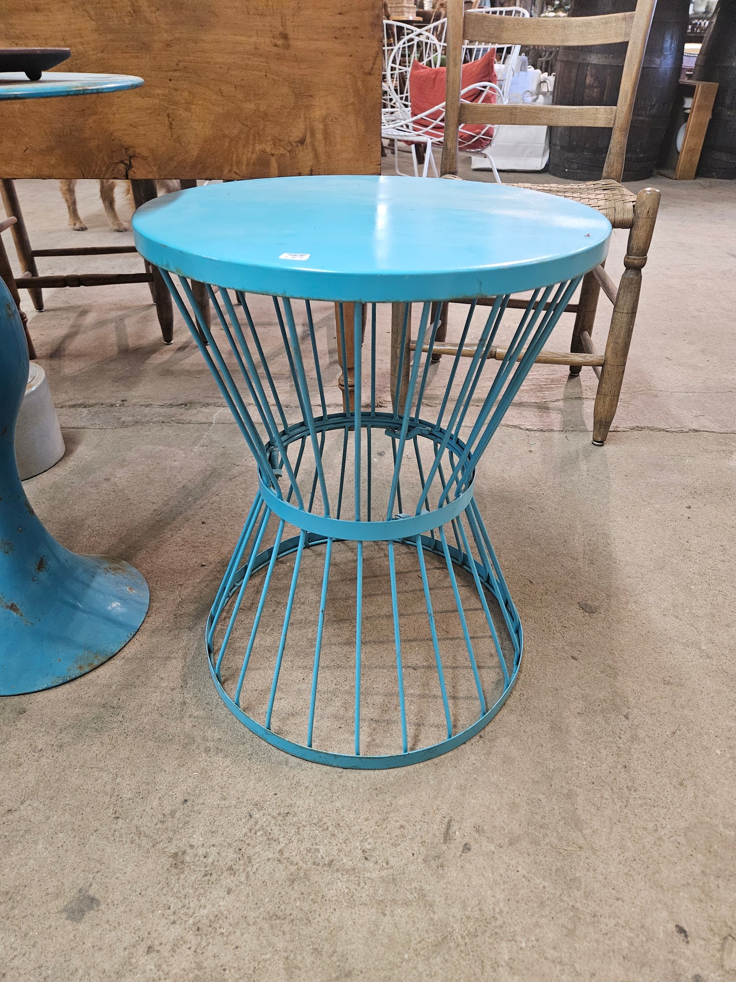 Turquoise Patio table